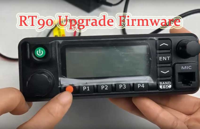 How to Upgrade Retevis RT90 Firmware